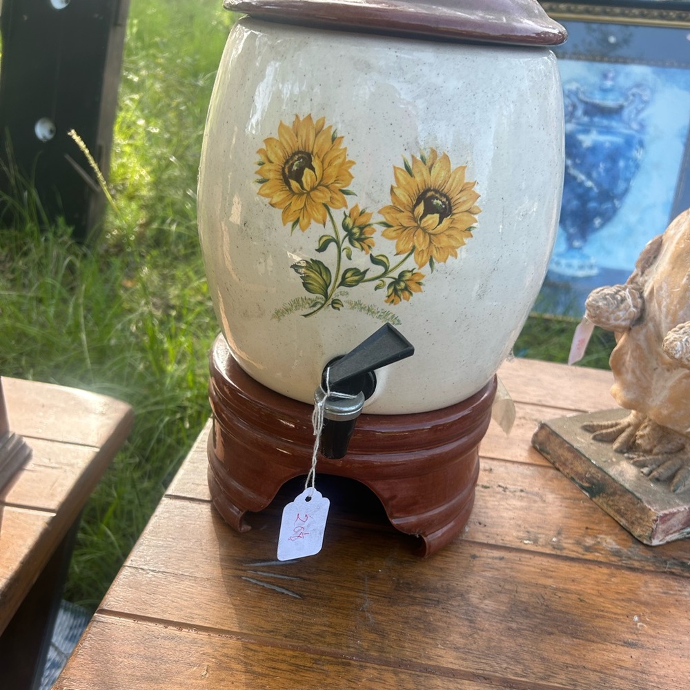 Louisville stoneware drink  dispenser